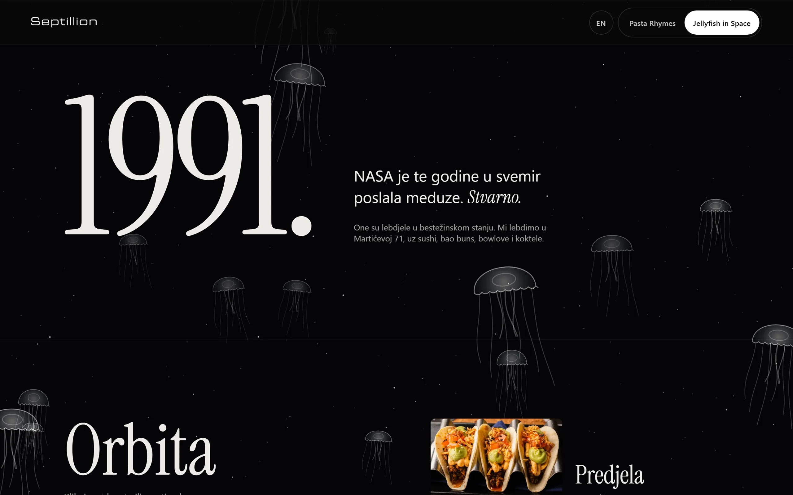 Jellyfish in Space: naslov 1991. i priča o meduzama koje je NASA poslala u svemir.